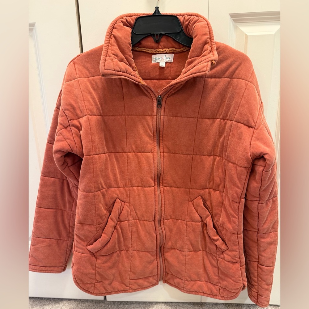 Grace & Lace Quilted Jacket XS